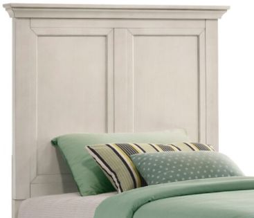 Intercon San Mateo Rustic White Twin Youth Bed-1