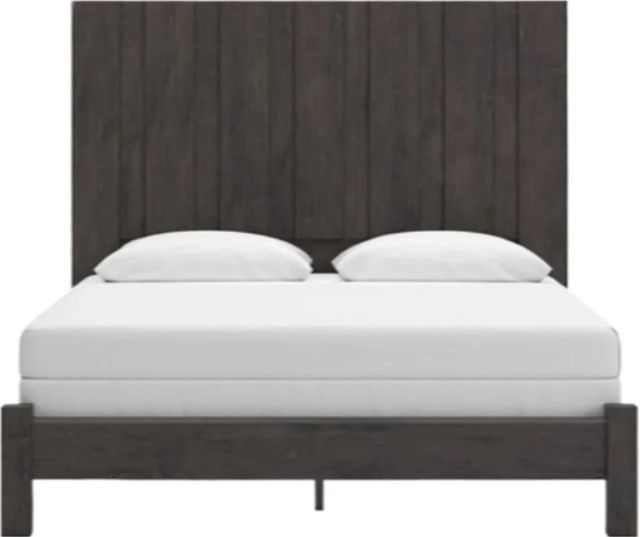 Signature Design by Ashley® Fraluna Charcoal King Panel Bed-3