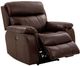 Furniture of America® Antenor Brown Power Reclining Chair-1