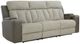 Signature Design by Ashley® Stately Check Sisal Power Reclining Sofa with Adjustable Headrest-0