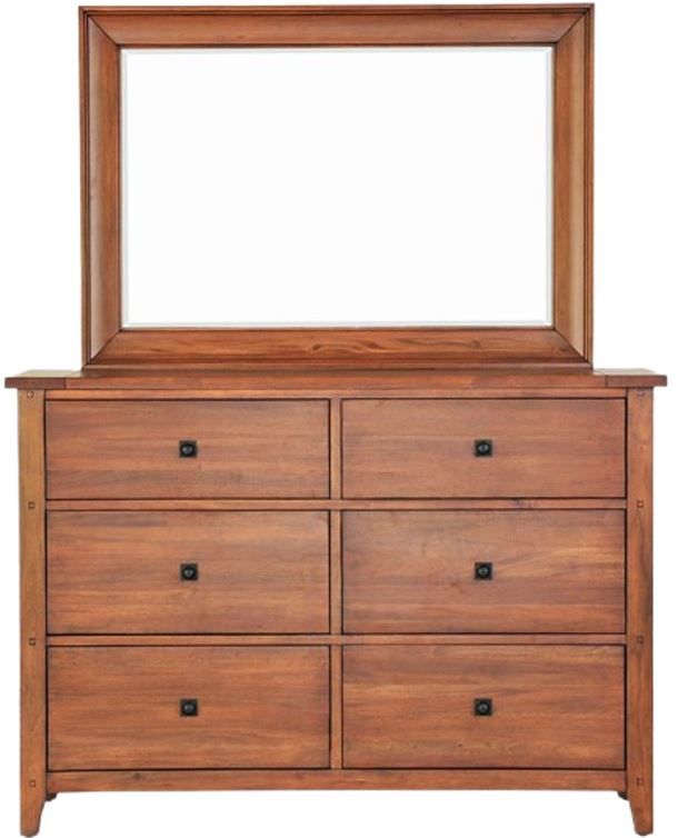 Napa Furniture Design Willows Bend Brown Dresser-1