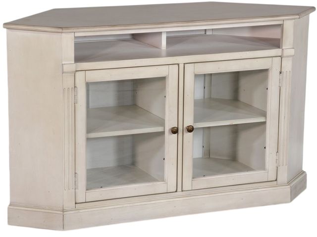 Sunny Designs™ Westwood Village Gray Corner TV Stand-0