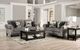 Furniture of America® Delgada Graphite Loveseat-1