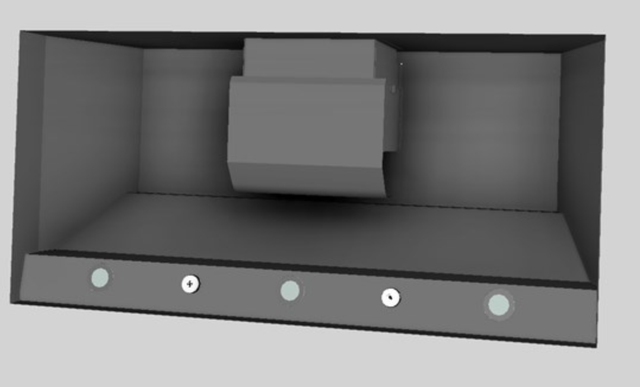 Vent-A-Hood® 42" Biscuit Wall Mounted Liner Insert-1