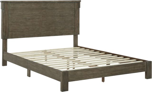 Signature Design by Ashley® Shamryn Grayish Brown King Panel Bed-1
