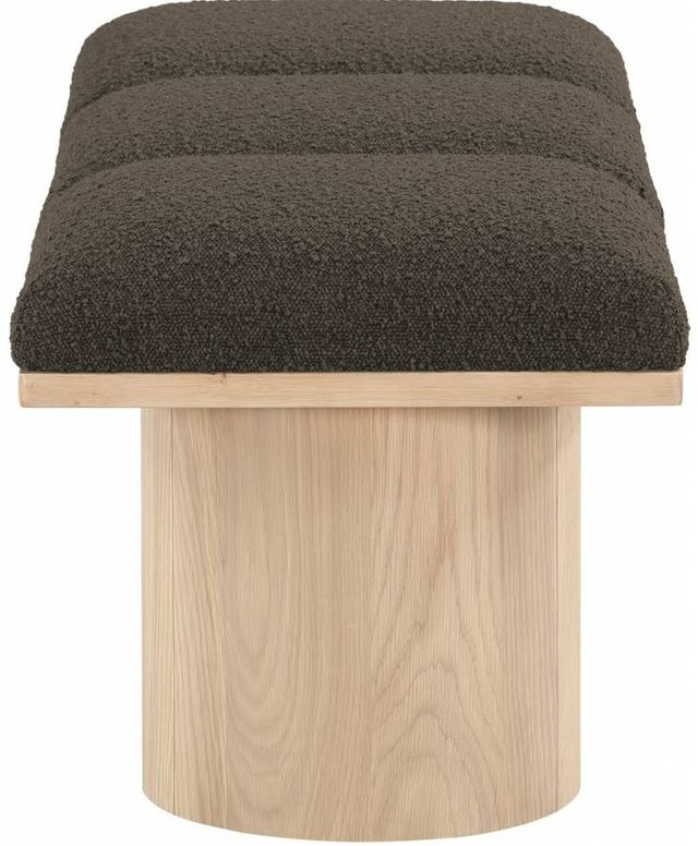 Meridian Furniture Pavilion 3-Piece Brown/Natural 54" Modular Bench-2