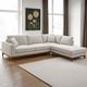 Furniture of America® Watton Light Gray Right Chaise Sectional-1