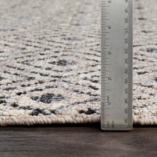 Surya Restoration Taupe 2'x3' Throw Rug-2