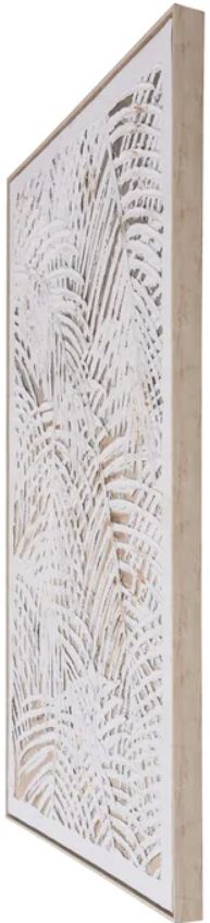 Stylecraft Palm Leaves In White Wall Art-3