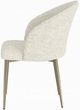 ACME Furniture Cora 2-Piece Champagne/White Upholstered Dining Side Chair Set-4
