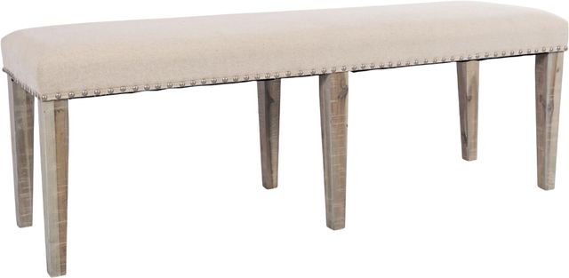 Jofran Inc. Fairview Ash/Brown Backless Dining Bench-0