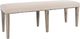 Jofran Inc. Fairview Ash/Brown Backless Dining Bench-0