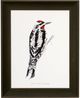 Stylecraft Black/Orange/White Framed Print-0