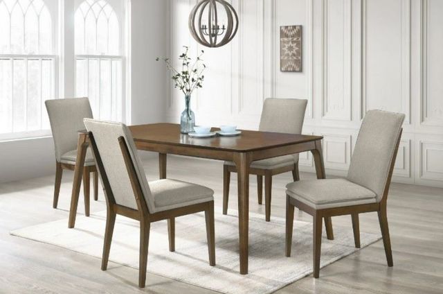 New Classic® Home Furnishings Maggie Natural/Walnut Dining Chair-1