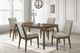 New Classic® Home Furnishings Maggie Natural/Walnut Dining Chair-1
