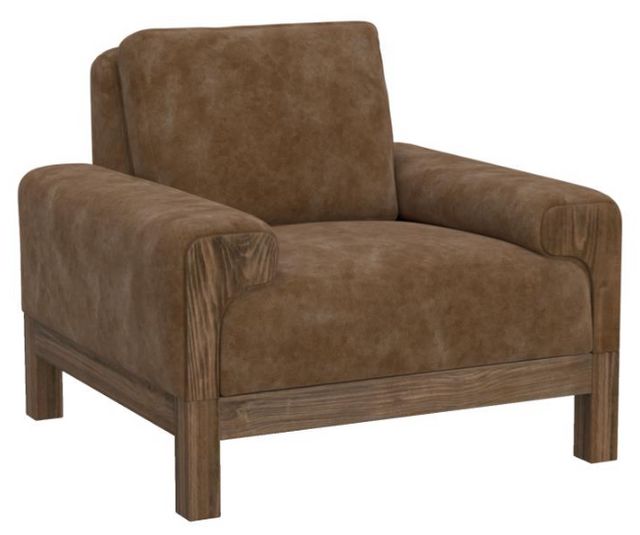 International Furniture Direct Sedona Cognac Accent Chair