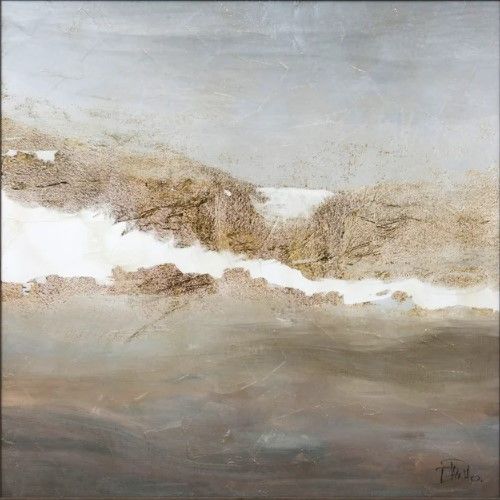 Stylecraft Brown/Gray/White Wall Art-1