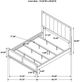 Coaster® Gran Park 4-Piece Beige/Dark Cocoa California King Bedroom Set-5