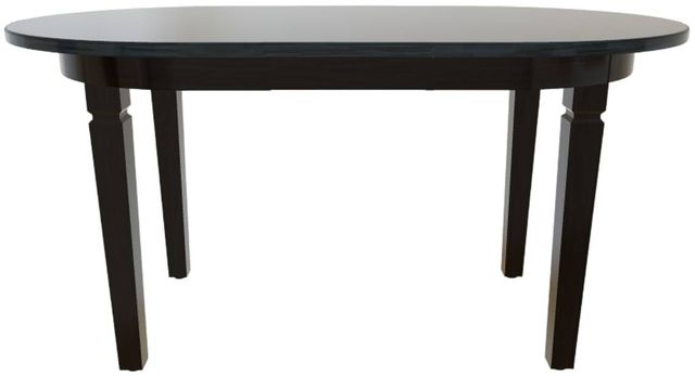 Mavin Customizable Oval Extendable Dining Table with 12" Leaf-1