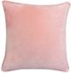 Laura Park Designs Blush Pink 22" x 22" Velvet Throw Pillow-0