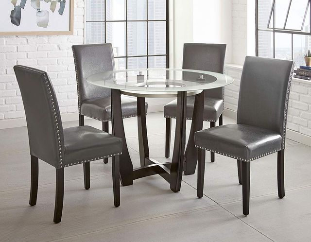 Steve Silver Co. Verano 5-Piece Gray Dining Set-0