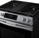 Samsung 30" Fingerprint Resistant Stainless Steel Front Control Slide-In Gas Range-2