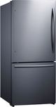 Summit® 31" 17.2 Cu. Ft. Stainless Steel Counter Depth Bottom Freezer Refrigerator-1