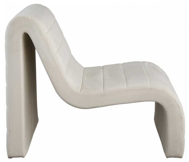Meridian Furniture Ivy Cream Velvet Accent Chair-2