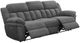 Coaster® Bahrain Charcoal Power Reclining Sofa-1