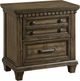 Elements International McCoy 4-Piece Charcoal Queen Storage Bedroom Set-2