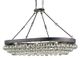 Currey & Company Balthazar French Black Oval Chandelier-0