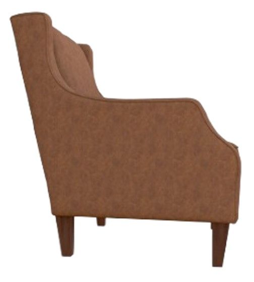 Best® Home Furnishings Customizable Keatling Leather Accent Chair with Dark Walnut Legs-2
