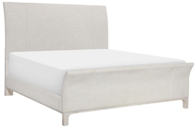 Legacy Classic Harmony Prelude Frost Queen Upholstered Sleigh Bed-0