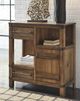 Signature Design by Ashley® Roybeck Light Brown Accent Cabinet-3