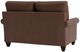 Bassett® Furniture Customizable True Custom® Leather Roll Arm Loveseat-3