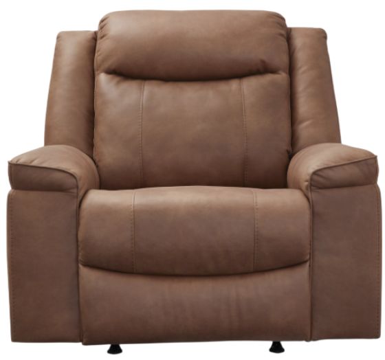 Signature Design by Ashley® Status Check Caramel Manual Rocker Recliner-1