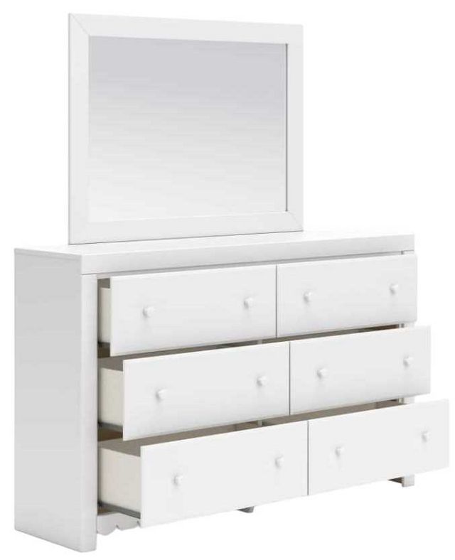 Signature Design by Ashley® Mollviney White Dresser and Mirror-1