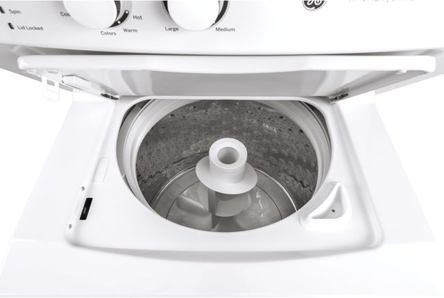 GE® Unitized Spacemaker® 3.8 Cu. Ft. Washer, 5.9 Cu. Ft. White On White Electric Dryer-4