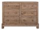 International Furniture Direct Atenas Natural Brown Dresser-1