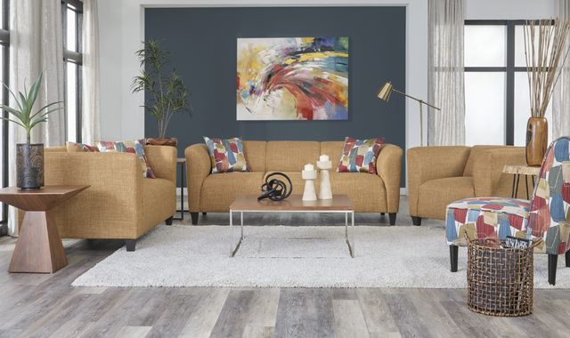 Hughes Furniture® 15200 Bria Marigold Sofa-1