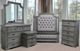 Million Dollar Rustic Sam 5-Piece Distress Gray/Gray Queen Upholstered Panel Bedroom Set-0