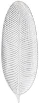 A & B Home White Leaf Tray-1