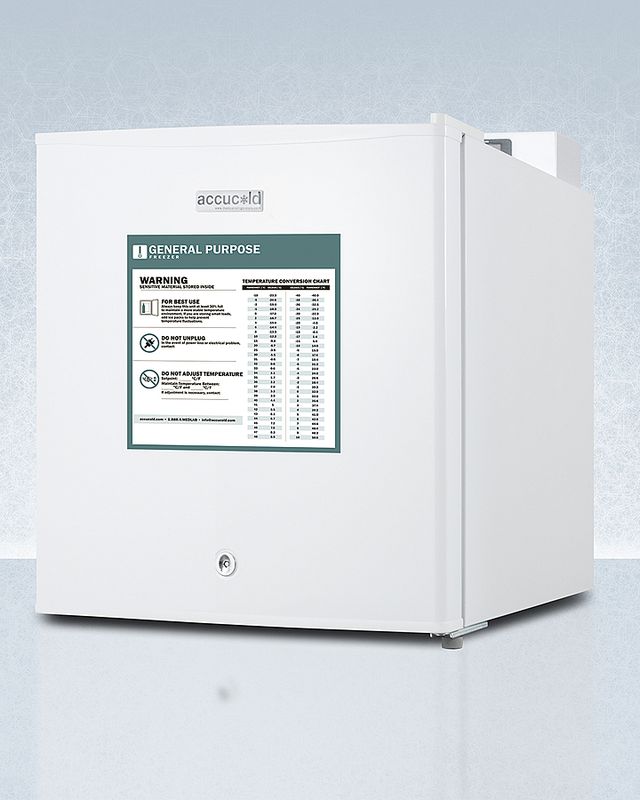 Accucold® 19" 1.4 Cu. Ft. White Compact All-Freezer-1
