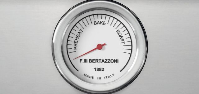 Bertazzoni Master Series 30" Nero Matt Freestanding Gas Range-2