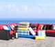 CabanaCoast® Customizable Fabric 11"x18" Outdoor Pillow-1