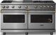 Viking® 5 Series 60" Stainless Steel Pro Style Gas (LP) Range with Brushed Brass Trim-4