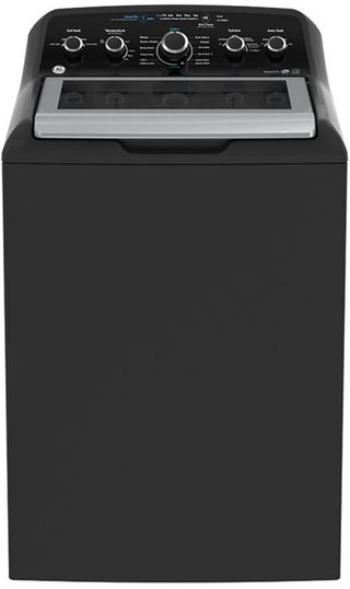 GE® 4.9 Cu. Ft Diamond Gray Agitator Top Load Washer 