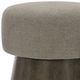 Bernhardt Linea Cerused Charcoal/Gray Upholstered Bench-2