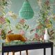 TOV Furniture Palani Green Wooden Bead Chandelier-1