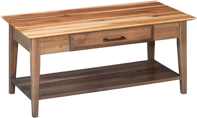 Country Classic Collection Customizable Simplicity Coffee Table-0